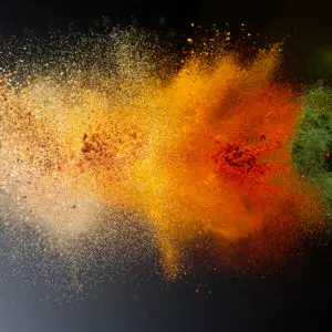 Impression sur verre Épices