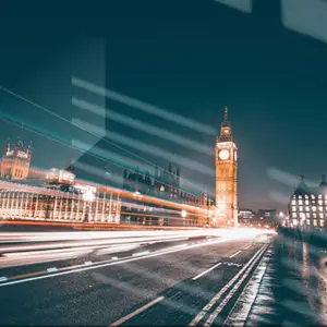 Impression sur Verre Londres