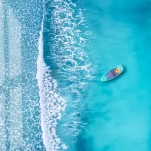 Impression sur verre Bateau