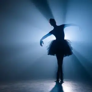 Impression sur verre Danseuse